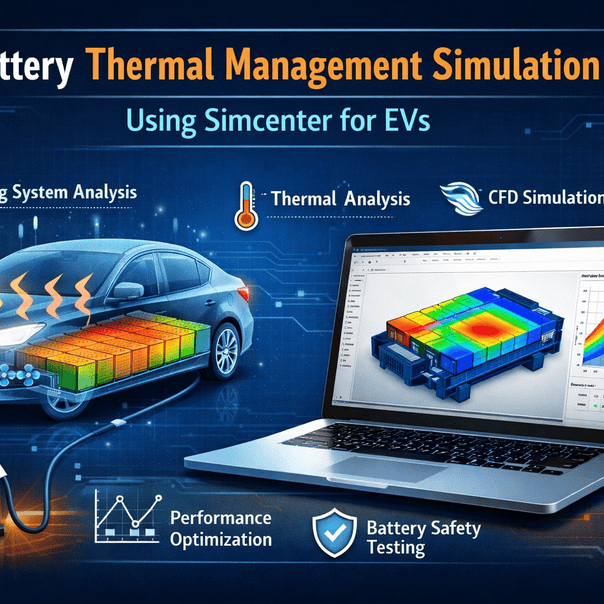 Battery Thermal Management Simulation Using Simcenter for EVs