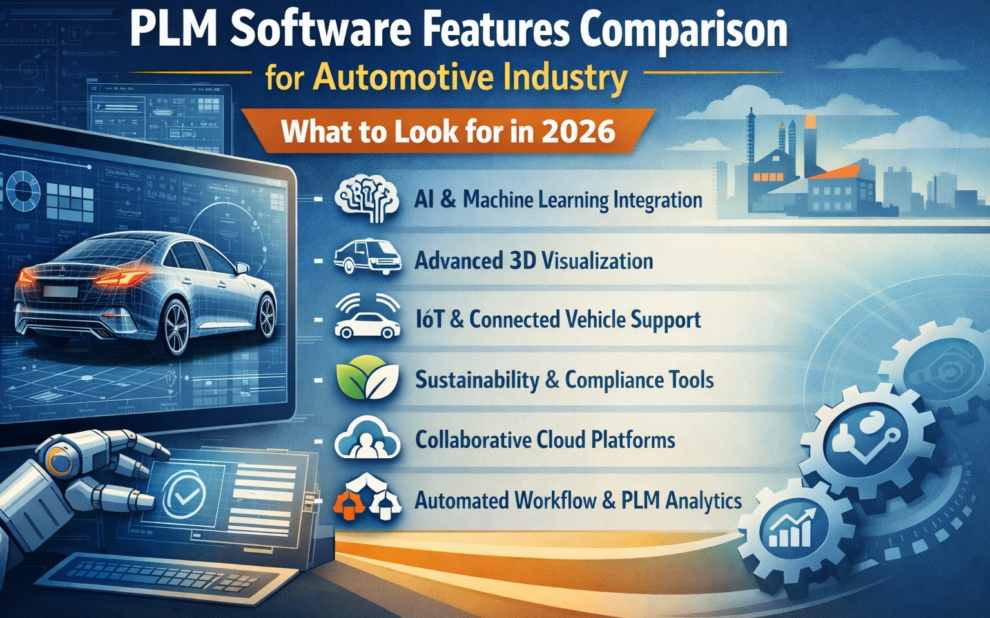 PLM Software Features Comparison