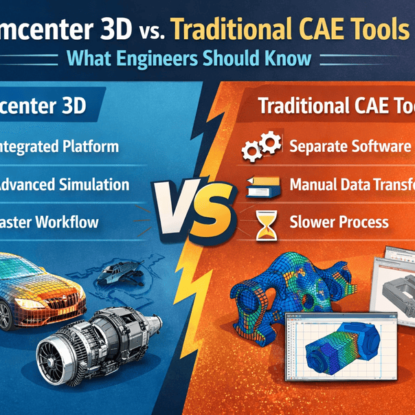 Simcenter 3D vs Traditional CAE Tools What Engineers Should Know