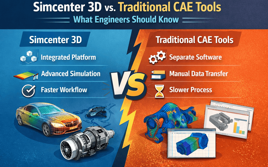 Simcenter 3D vs Traditional CAE Tools What Engineers Should Know