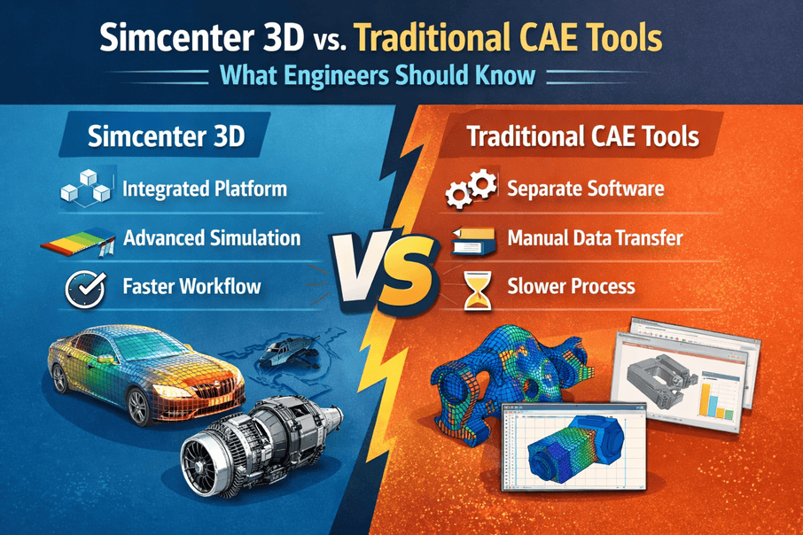 Simcenter 3D vs Traditional CAE Tools What Engineers Should Know