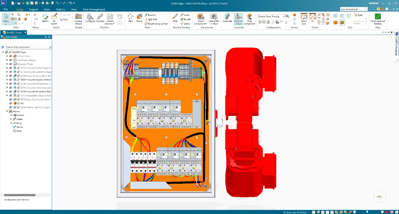 Solid Edge Electrical Design