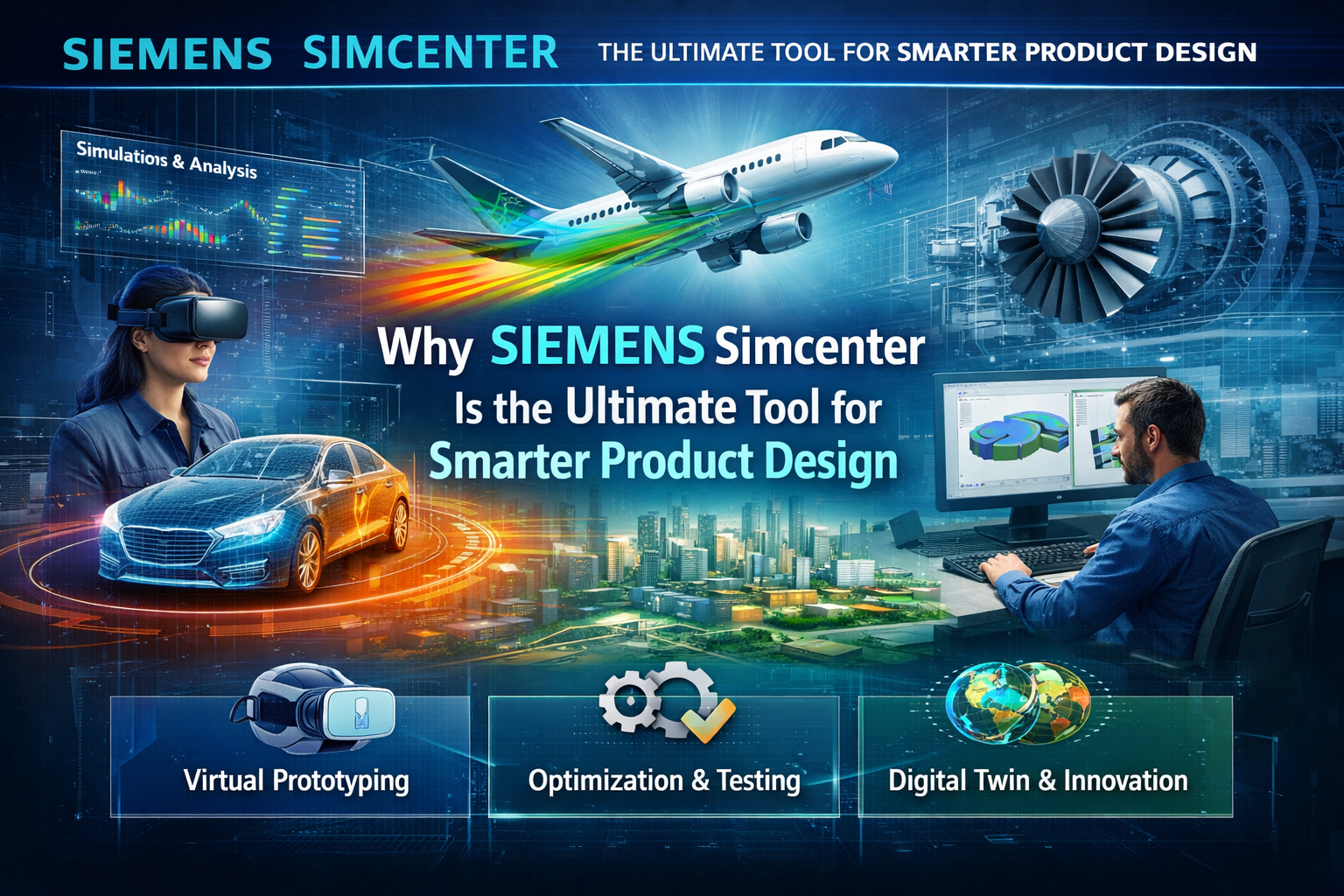 Why SIEMENS Simcenter Is the Ultimate Tool for Smarter Product Design