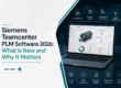 Siemens Teamcenter PLM Software 2026